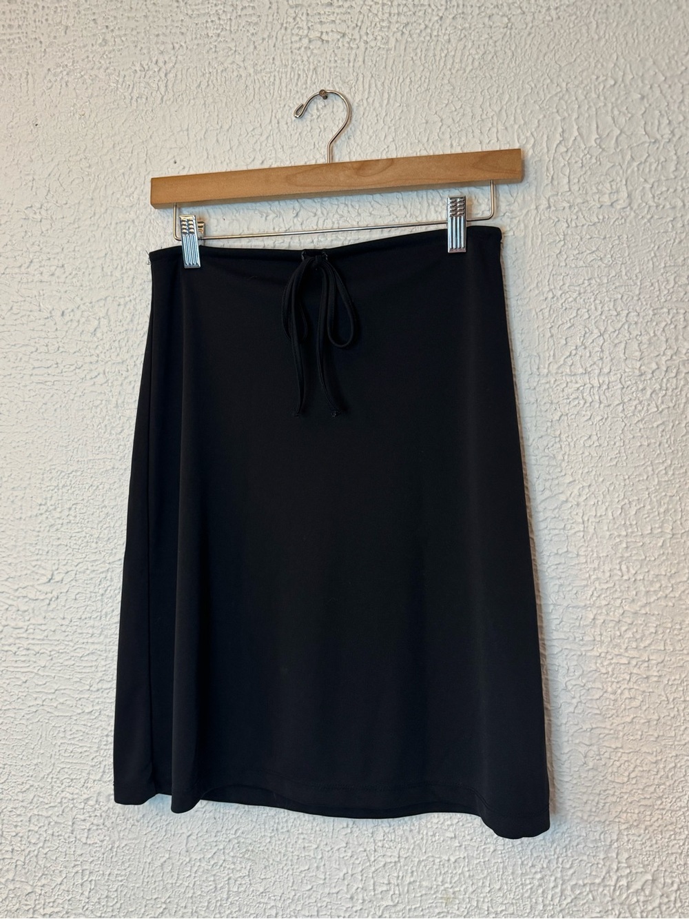 GAP Black A-Line Drawstring Skirt